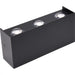 LED FACADE FIXTURE 6W 4200K BI-DIRECTIONAL BLACK HOROZ PROTON - Фасадни тела<<<Външно
