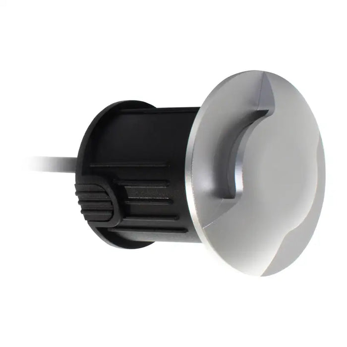 LED FIXTURE FOR BUILDING IN THE GROUND 24V 3W 6000K IP67 Ф60 SILVER LIGHTEX NITRO 2L - Градинско осветление<<<Градинско