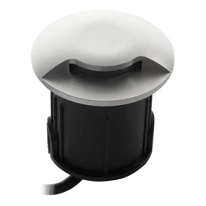 LED FIXTURE FOR BUILDING IN THE GROUND 24V 3W 6000K IP67 Ф60 SILVER LIGHTEX NITRO 1L - Градинско осветление<<<Градинско