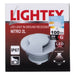 LED FIXTURE FOR BUILDING IN THE GROUND 24V 3W 6000K IP67 Ф60 SILVER LIGHTEX NITRO 2L - Градинско осветление<<<Градинско