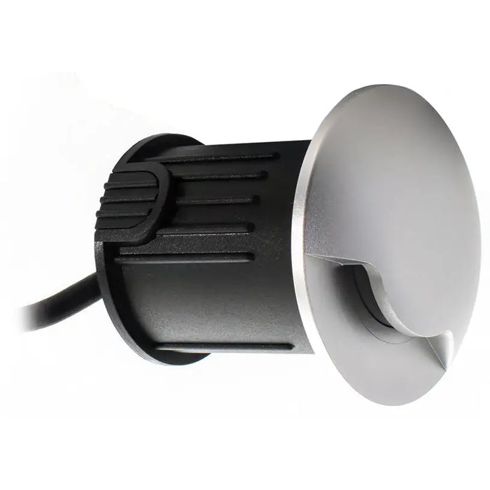 LED FIXTURE FOR BUILDING IN THE GROUND 24V 3W 6000K IP67 Ф60 SILVER LIGHTEX NITRO 1L - Градинско осветление<<<Градинско