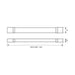 LED FIXTURE MOISTURE PROTECTED 120CM 36W 4000K IP65 VIVALUX ATICO - Линейни осветителни тела<<<Външно