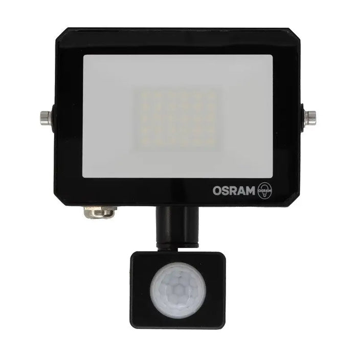 LED FLOODLIGHT LUX SENSOR 20W 865 BLACK OSRAM LEDVANCE - Диодни тела индустриални<<<Източници на светлина<<<AmperelB2B