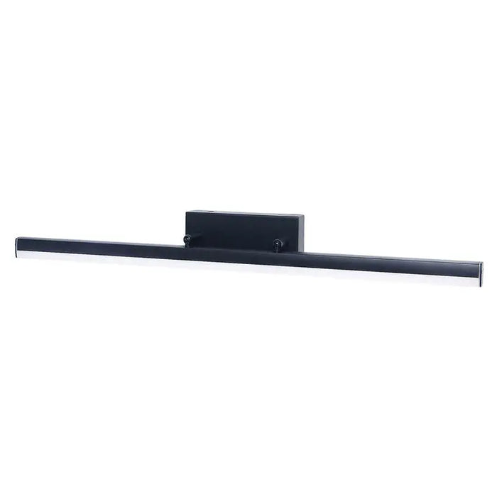 LED FLUID FOR BATHROOM 18W 4000K IP44 1850LM BLACK MATTE RABALUX EVAN - Осветители за баня<<<Вътрешно