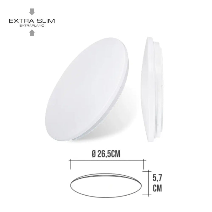 LED Flush-fitting ceiling light EDM 32515 F 12 W 60 W 80 W (4000 K) - Декорация и Осветление<<<Дом