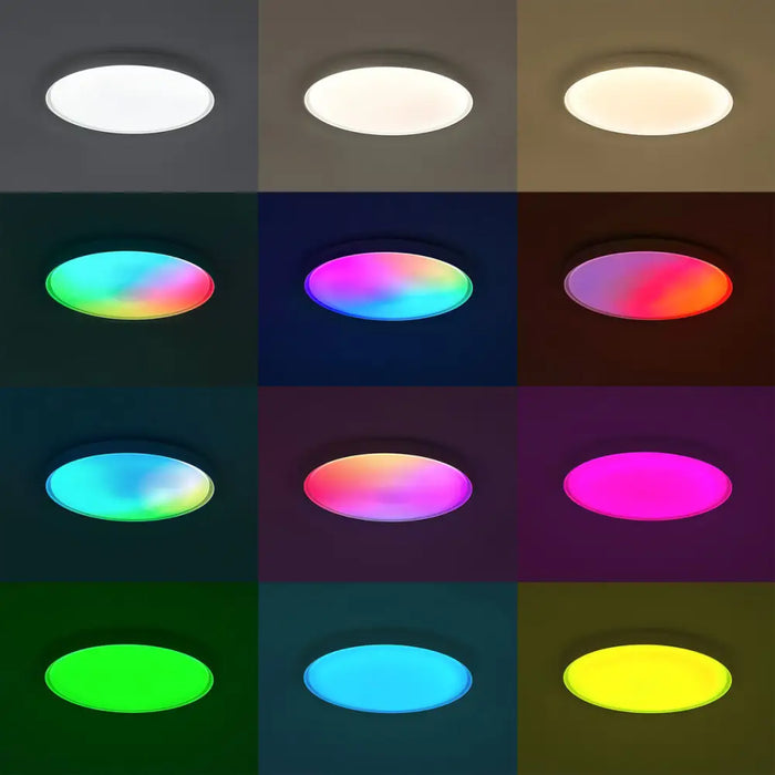 LED Flush-fitting ceiling light KSIX SmartLED KSIX Halo 2 White Plastic 25 W (3000k - 6500k) (6500 K) - Декорация и