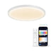 LED Flush-fitting ceiling light KSIX SmartLED KSIX Halo 2 White Plastic 25 W (3000k - 6500k) (6500 K) - Декорация и