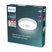 LED Flush-fitting ceiling light Philips coiner 24 W Ø 38,9 x 8 cm White Metal (4000 K) - Декорация и Осветление<<<Дом