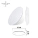 LED Flush-fitting Ceiling Light Wall Light EDM 32517 F 18 W 82 W 1820 Lm (4000 K) - Декорация и Осветление<<<Дом