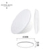LED Flush-fitting Ceiling Light Wall Light EDM 32518 Polymer 18 W 82 W (6500 K) - Декорация и Осветление<<<Дом