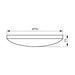 LED LAMP 100W F80 3000-6400K 7800LM DIMMABLE VIVALUX CELINE - LED плафони<<<Вътрешно осветление<<<Осветление<<<Praktiker