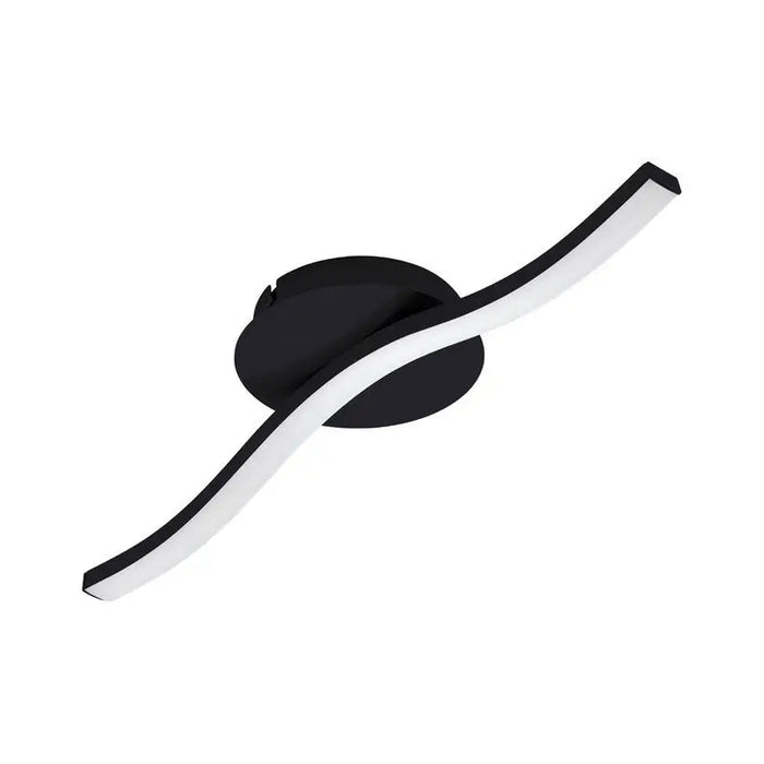 LED LAMP 1X6W 800LM 3000K BLACK/WHITE EGLO CABEZAS 1 - LED плафони<<<Вътрешно осветление<<<Осветление<<<Praktiker&&&LED