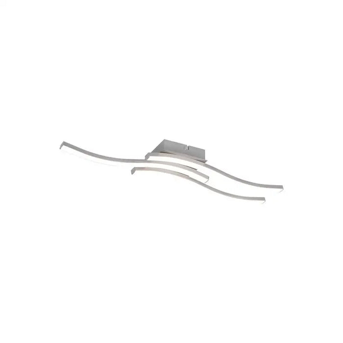 LED LAMP 3X5W 4000K 3X500LM NICKEL REALITY ROUTE - LED плафони<<<Вътрешно осветление<<<Осветление<<<Praktiker&&&LED