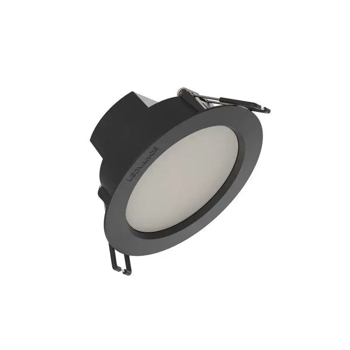 LED LAMP DL IP44 DN 115 8W 840 920LM BLACK LEDVANCE - Ключове контакти димери и розетки<<<Електроматериали<<<AmperelB2B