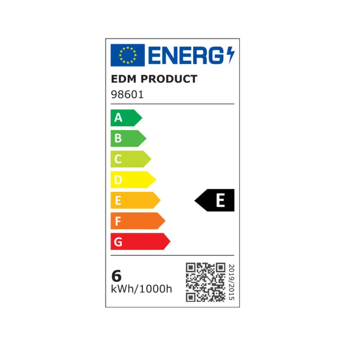 LED lamp EDM 98601 E 6 W 60 W 47 W E27 800 lm Ø 6 x 10,5 cm (3200 K) - Декорация и Осветление<<<Дом