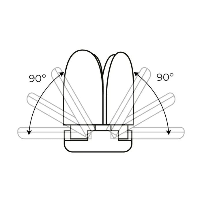 LED lamp EDM 98907 Leaf 30 W 200 W E27 3000 lm 35 x 11,2 cm Multi-directional (6500 K) - Декорация и Осветление<<<Дом
