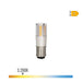 LED lamp EDM 98935 E 5,5 W 60 W B15D 700 lm 650 Lm Ø 1,7 x 5,7 cm Ø 1,8 x 5,7 cm (3200 K) - Декорация и