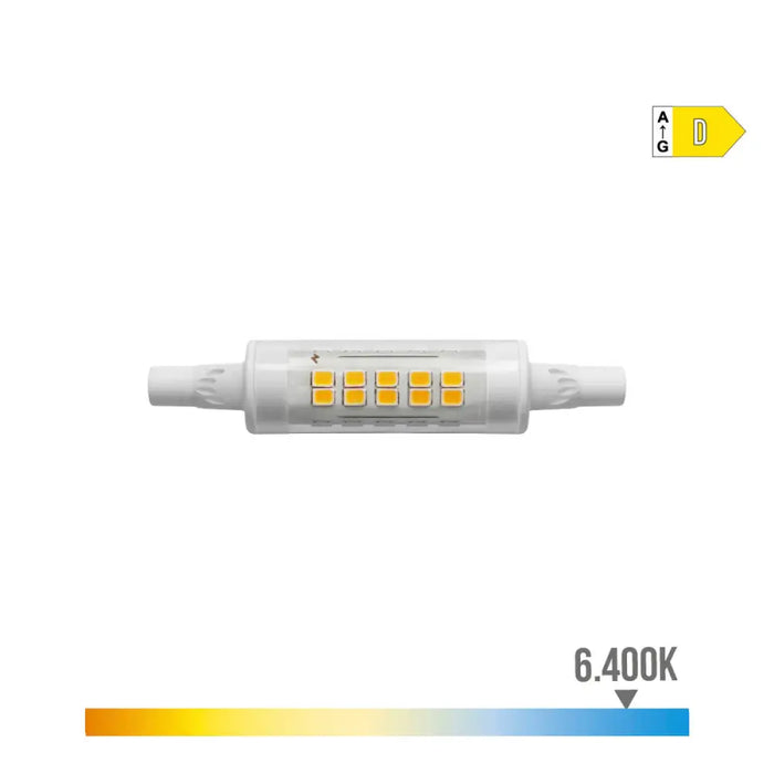 LED lamp EDM 98981 D 5,5 W 45 W 60 W R7s 800 lm 600 lm 1,5 x 7,8 cm Ø 1,5 x 7,8 cm Lineal (6400 K) - Декорация и