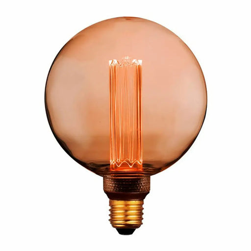 LED lamp Fbright g125 Amber A 4 W E27 200 Lm Ø 12,5 x 16,5 cm Decorative (1800 K) - Декорация и Осветление<<<Дом