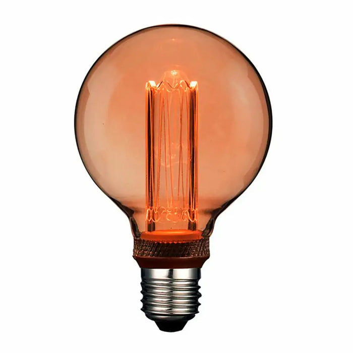 LED lamp Fbright g95 Amber 4 W E27 200 Lm ø 9,5 x 14,5 cm Decorative (1800 K) - Декорация и Осветление<<<Дом