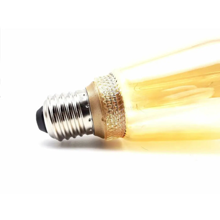 LED lamp Fbright st64 edison Amber 4 W E27 200 Lm Ø 6,4 x 14,2 cm Decorative (1800 K) - Декорация и Осветление<<<Дом