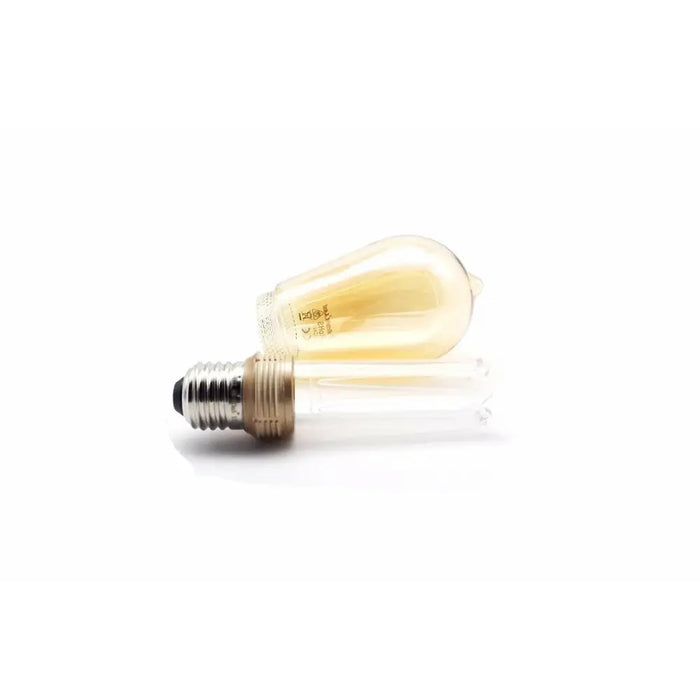 LED lamp Fbright st64 edison Amber 4 W E27 200 Lm Ø 6,4 x 14,2 cm Decorative (1800 K) - Декорация и Осветление<<<Дом