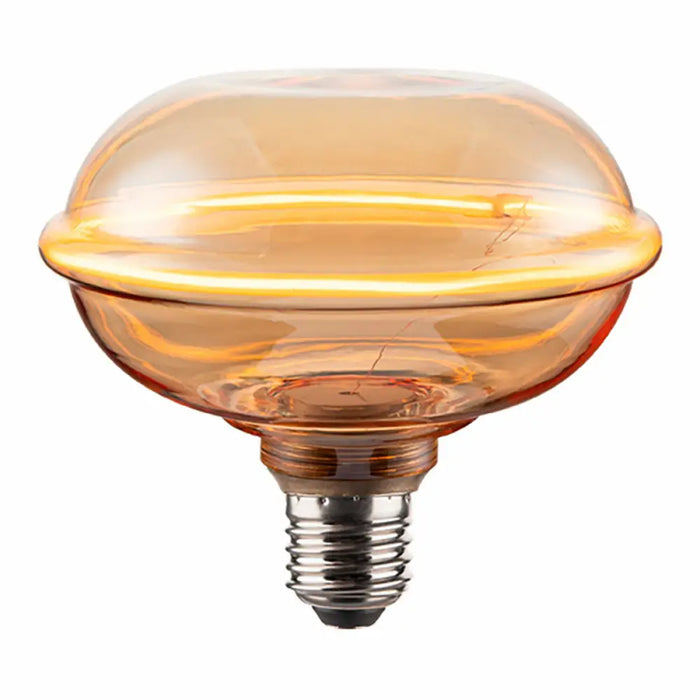 LED lamp Fbright ufo Amber 4 W E27 280 lm Ø 13 x 12,1 cm Decorative (1800 K) - Декорация и Осветление<<<Дом