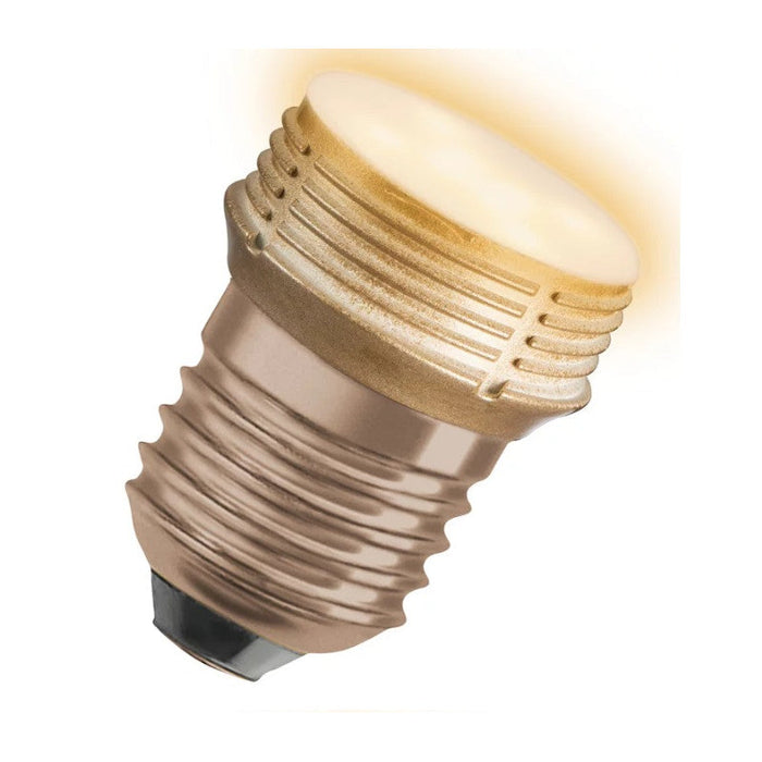 LED LAMP FLAT + 2xRING 28 3.5W/827 230VFR E27 LEDVANCE - Диодни лампи за бита<<<Източници на светлина<<<AmperelB2B