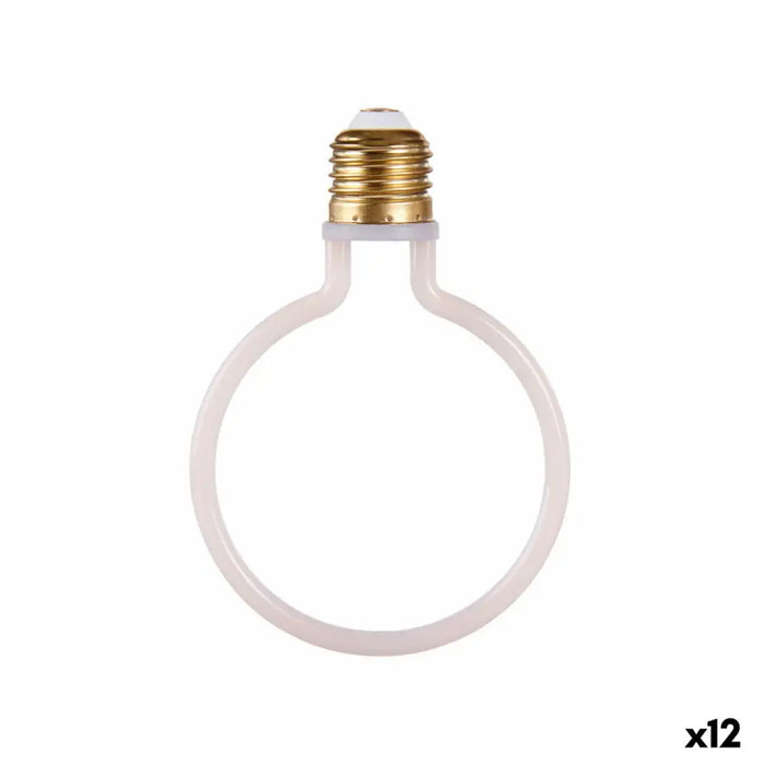 LED lamp Gift Decor White 4 W E27 9,3 x 13,5 x 3 cm Ball 12 Units (2700 K) - Декорация и Осветление<<<Дом