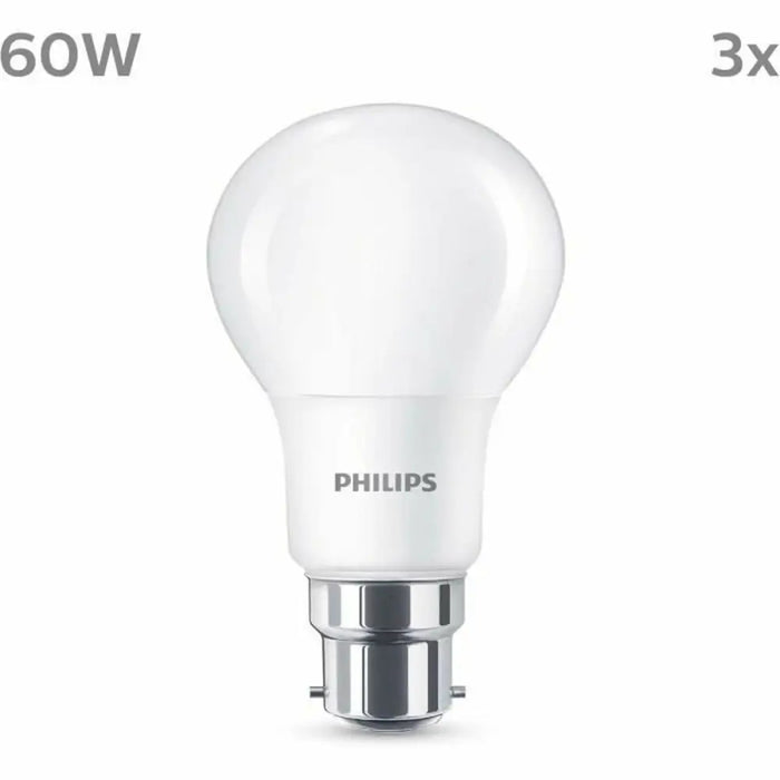 LED lamp Philips 60 W Matt Soft green F 8 W 60 W B22 3 Units (2700 K) - Декорация и Осветление<<<Дом