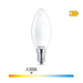 LED lamp Philips Candle E 6,5 W 60 W E14 806 lm 3,5 x 9,7 cm (4000 K) - Декорация и Осветление<<<Дом