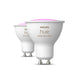 LED lamp Philips White E GU10 400 lm 2 Units (6500 K) - Декорация и Осветление<<<Дом Градина<<<BigBuy&&&LED