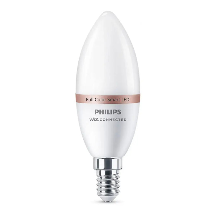LED lamp Philips Wiz Full Colors F 40 W 4,9 W E14 470 lm (2200-6500 K) - Декорация и Осветление<<<Дом