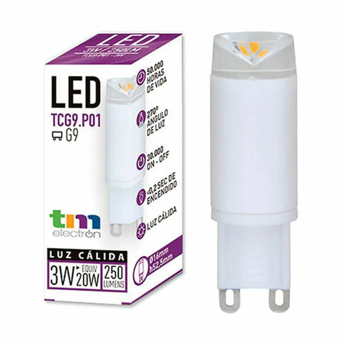 LED Lamp TM Electron 3W (3000 K) - Декорация и Осветление<<<Дом Градина<<<BigBuy&&&LED Осветление<<<Декорация и