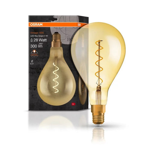 LED LAMP VINTAGE 1906 LED CL A160 GOLD28 4W/820 E27 LEDVANCE - Диодни лампи за бита<<<Източници на светлина<<<AmperelB2B