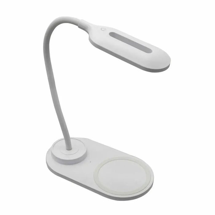 LED Lamp with Wireless Charger for Smartphones Denver Electronics LQI-55 White 5 W - Декорация и Осветление<<<Дом