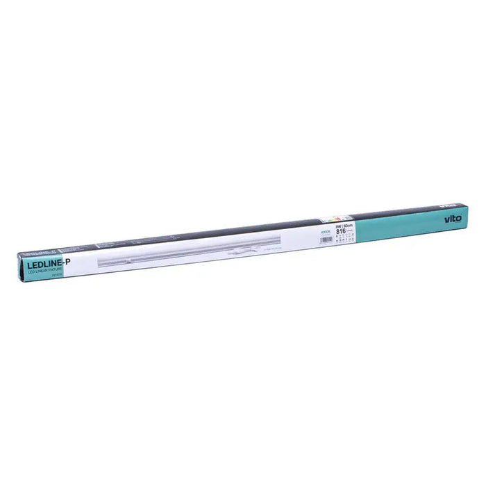 LED LINE FLUMINUM 8W 4000K 57CM WITH KEY AND CABLE WITH PLUG VITO LEDLINE-P - Линейни осветителни тела<<<Външно