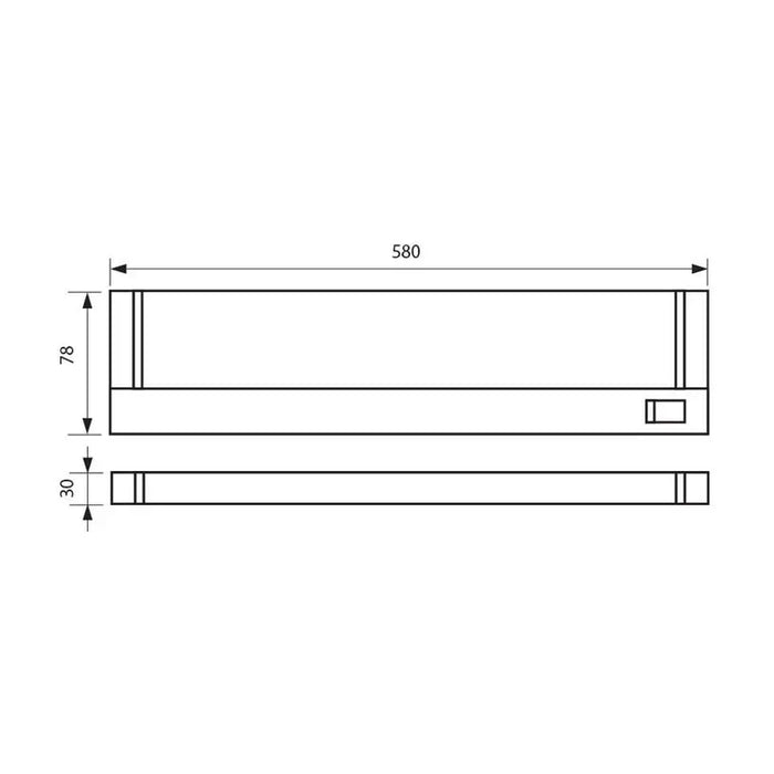 LED LINEAR FLUID 10W 4000K 700LM VIVALUX JAZZ - Линейни осветителни тела<<<Външно осветление<<<Осветление<<<Praktiker
