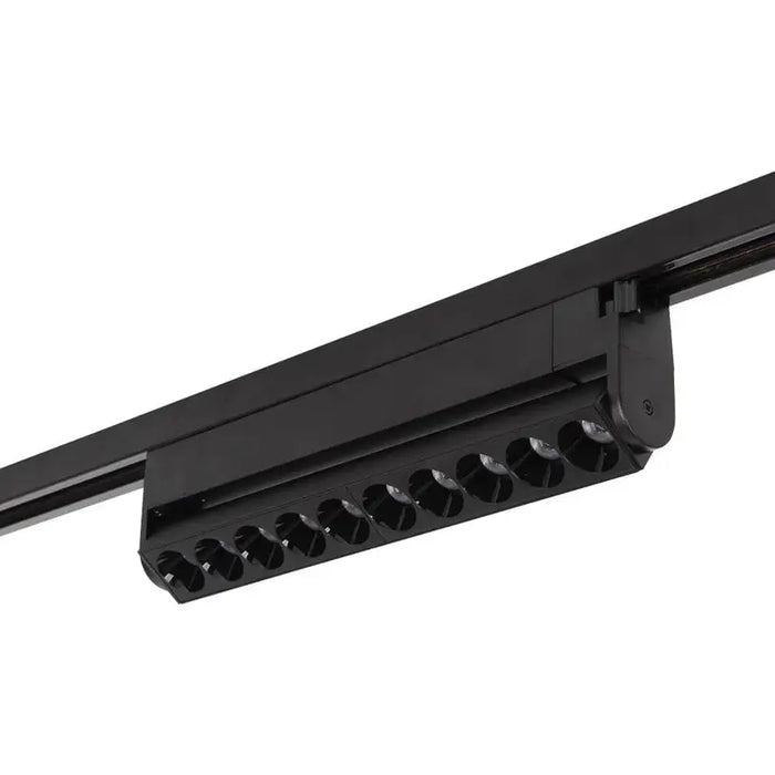 LED LINEAR FLUID 20W 4000K 1350LM FOR RAIL MOUNTING BLACK VIVALUX CORN - Осветление за релсов монтаж<<<Вътрешно