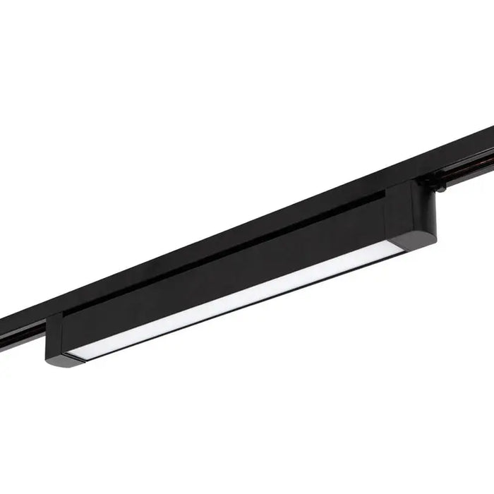 LED LINEAR FLUID 30W 4000K 2000LM FOR RAIL MOUNTING BLACK VIVALUX DRAX - Осветление за релсов монтаж<<<Вътрешно