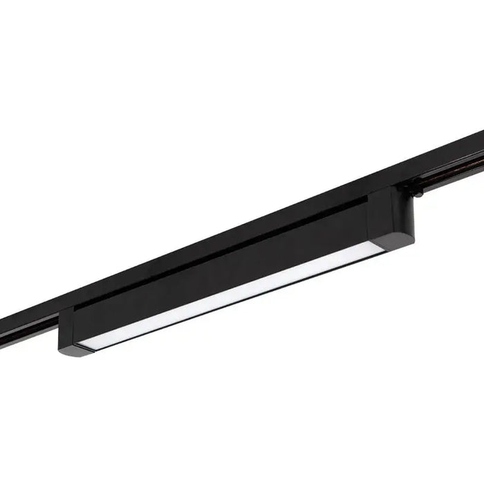 LED LINEAR LUMINAIRE 20W 4000K 1330LM FOR RAIL MOUNTING BLACK VIVALUX DRAX - Осветление за релсов монтаж<<<Вътрешно