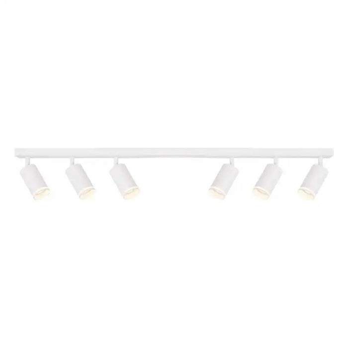 LED LINEAR SPOT 6XGU10 WHITE VIVALUX KING - Спотове<<<Вътрешно осветление<<<Мебели и