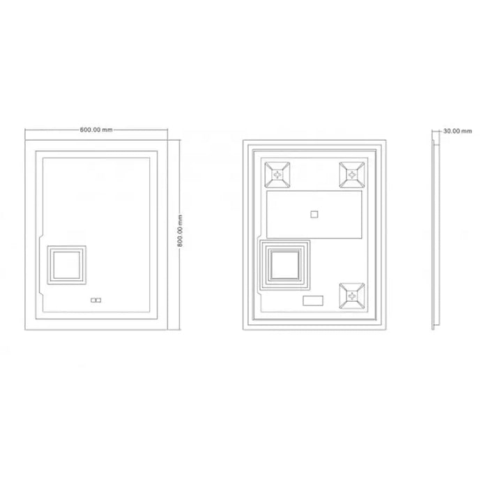 LED MIRROR SOFIA INTER CERAMIC 1899 - Огледала<<<Мебели и огледала за баня<<<Баня<<<Praktiker