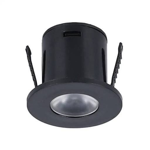 LED MOON 1W 3000K Ф30MM MINI BLACK VITO ZANZI P - Луни<<<Вътрешно осветление<<<Осветление<<<Praktiker&&&Луни<<<Вътрешно