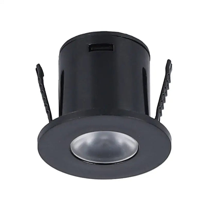 LED MOON 1W 3000K Ф30MM MINI BLACK VITO ZANZI P - Луни<<<Вътрешно осветление<<<Осветление<<<Praktiker&&&Луни<<<Вътрешно
