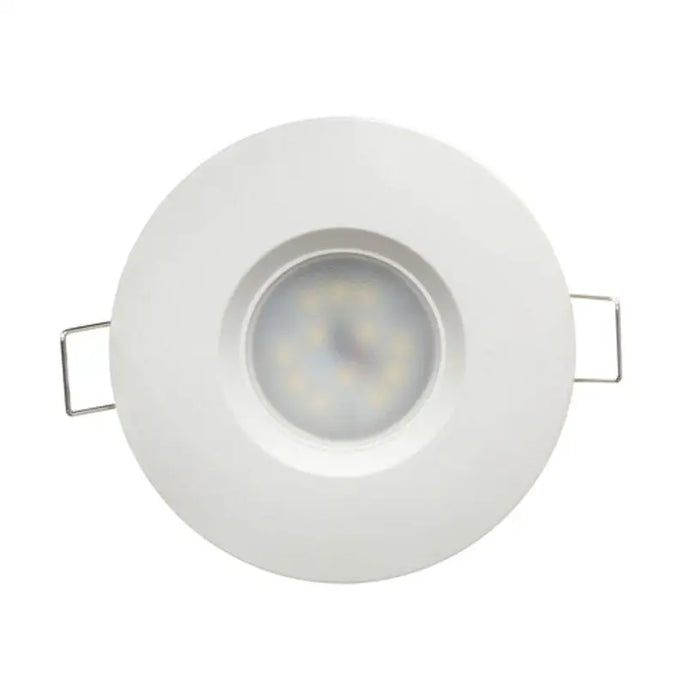LED MOON CIRCLE 6.5W 520LM 2700K IP44 WHITE ULTRALUX - Луни<<<Вътрешно