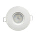 LED MOON CIRCLE 6.5W 520LM 2700K IP44 WHITE ULTRALUX - Луни<<<Вътрешно