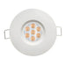 LED MOON CIRCLE 6.5W 600LM 2700K IP44 WHITE ULTRALUX - Луни<<<Вътрешно
