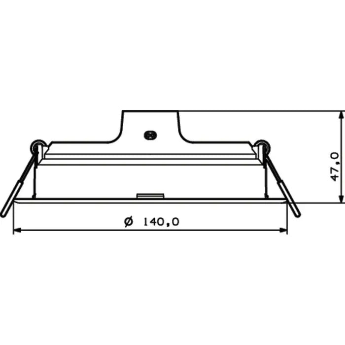 LED PANEL CIRCLE 12.5W 1300LM 6500K 14CM PHILIPS - Led панели<<<Вътрешно осветление<<<Осветление<<<Praktiker&&&Led
