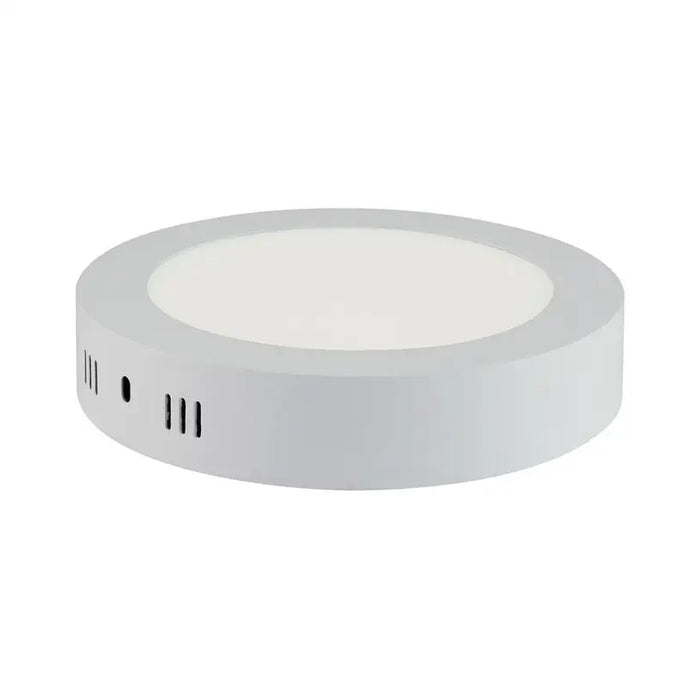LED PANEL CIRCLE OUTDOOR 12W SMD 6400K Ф180MM HOROZ CAROLINE - Led панели<<<Вътрешно